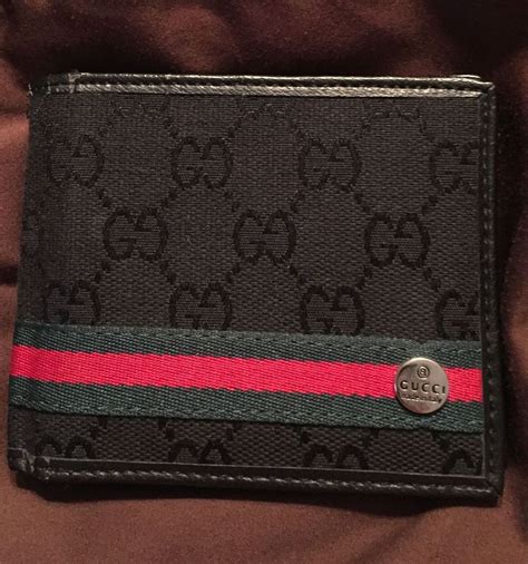 gucci second hand mens|pre owned Gucci wallet.